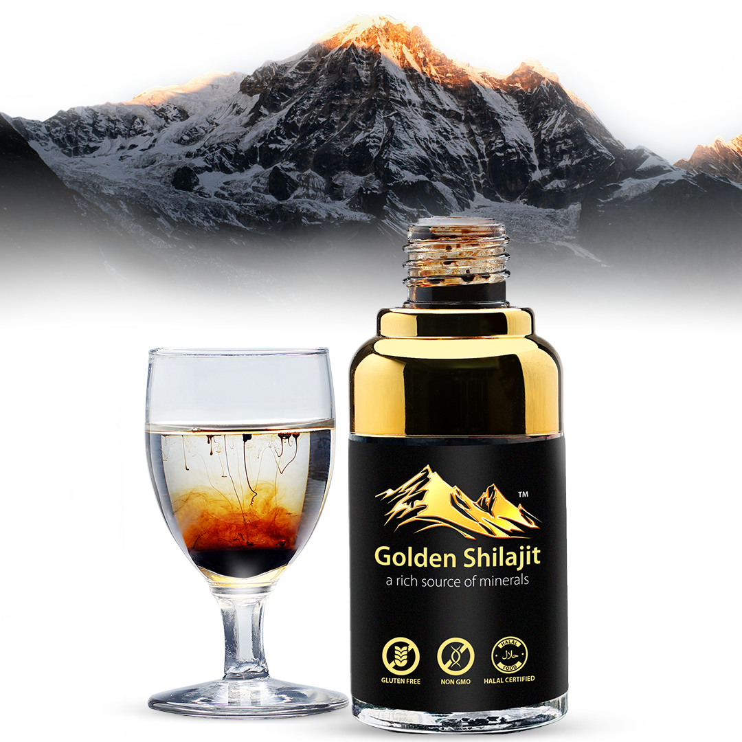 Golden Shilajit Drops