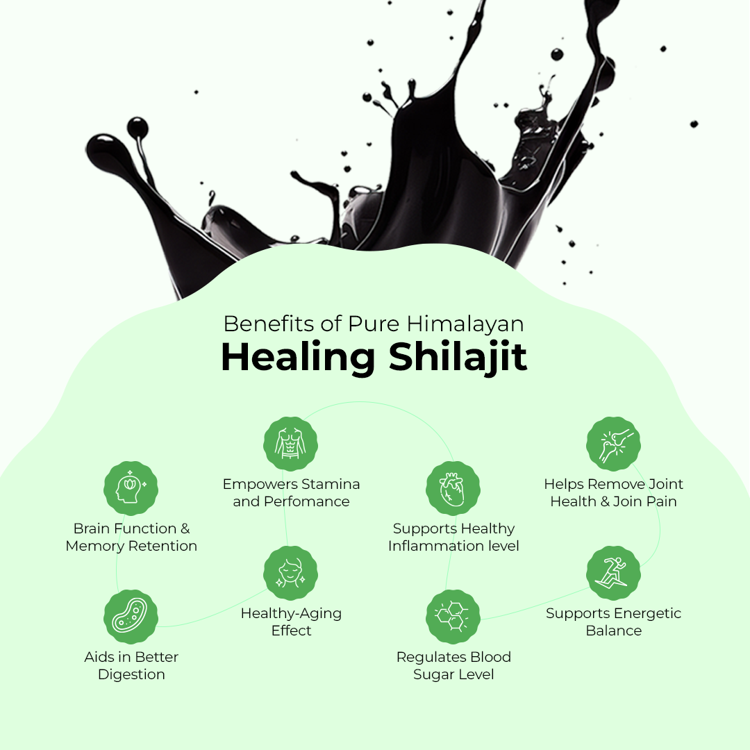 Healing Shilajit Resin