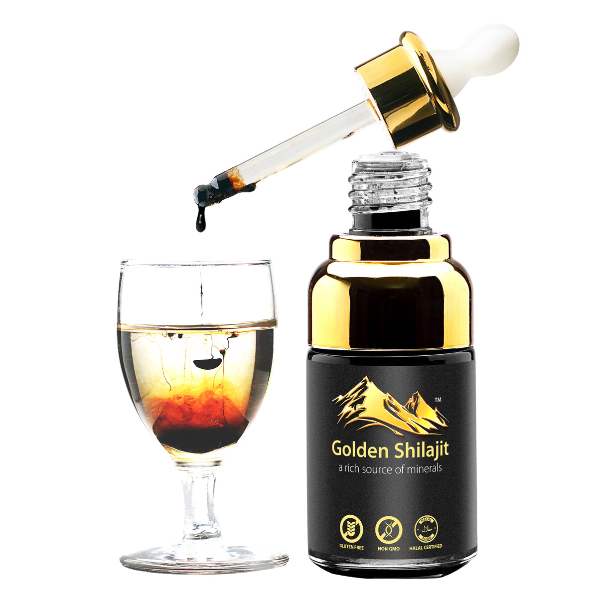 Golden Shilajit Drops