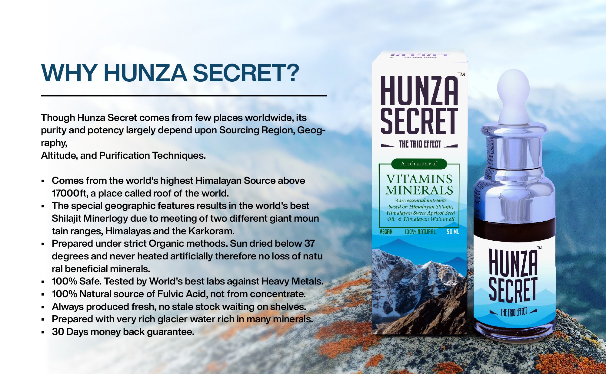 Hunza Secret 50 ml