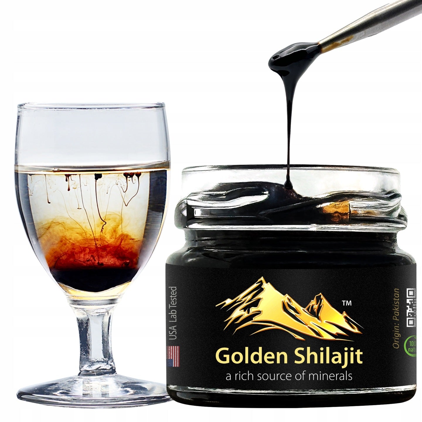 40Gram Golden Shilajit Resin