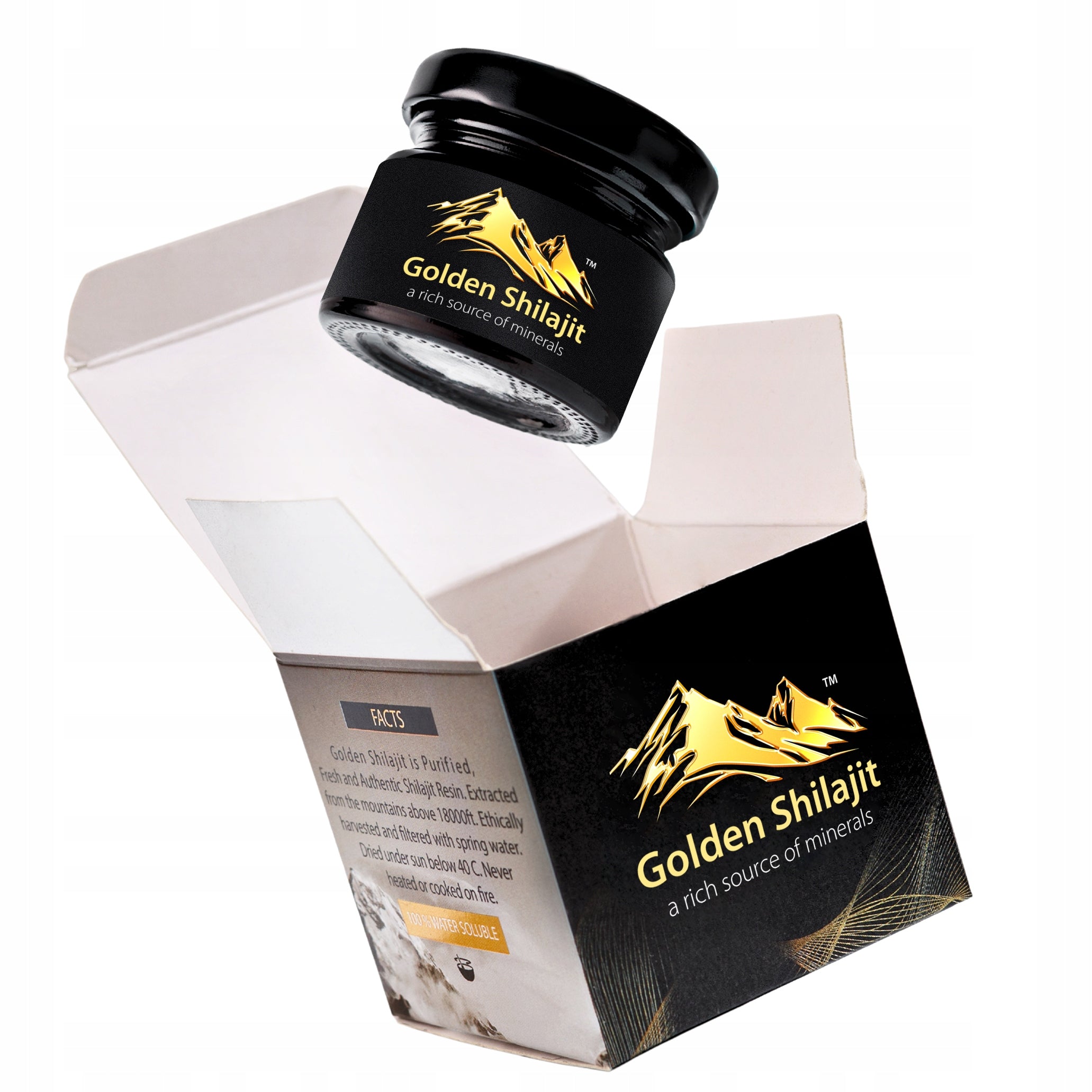 40Gram Golden Shilajit Resin